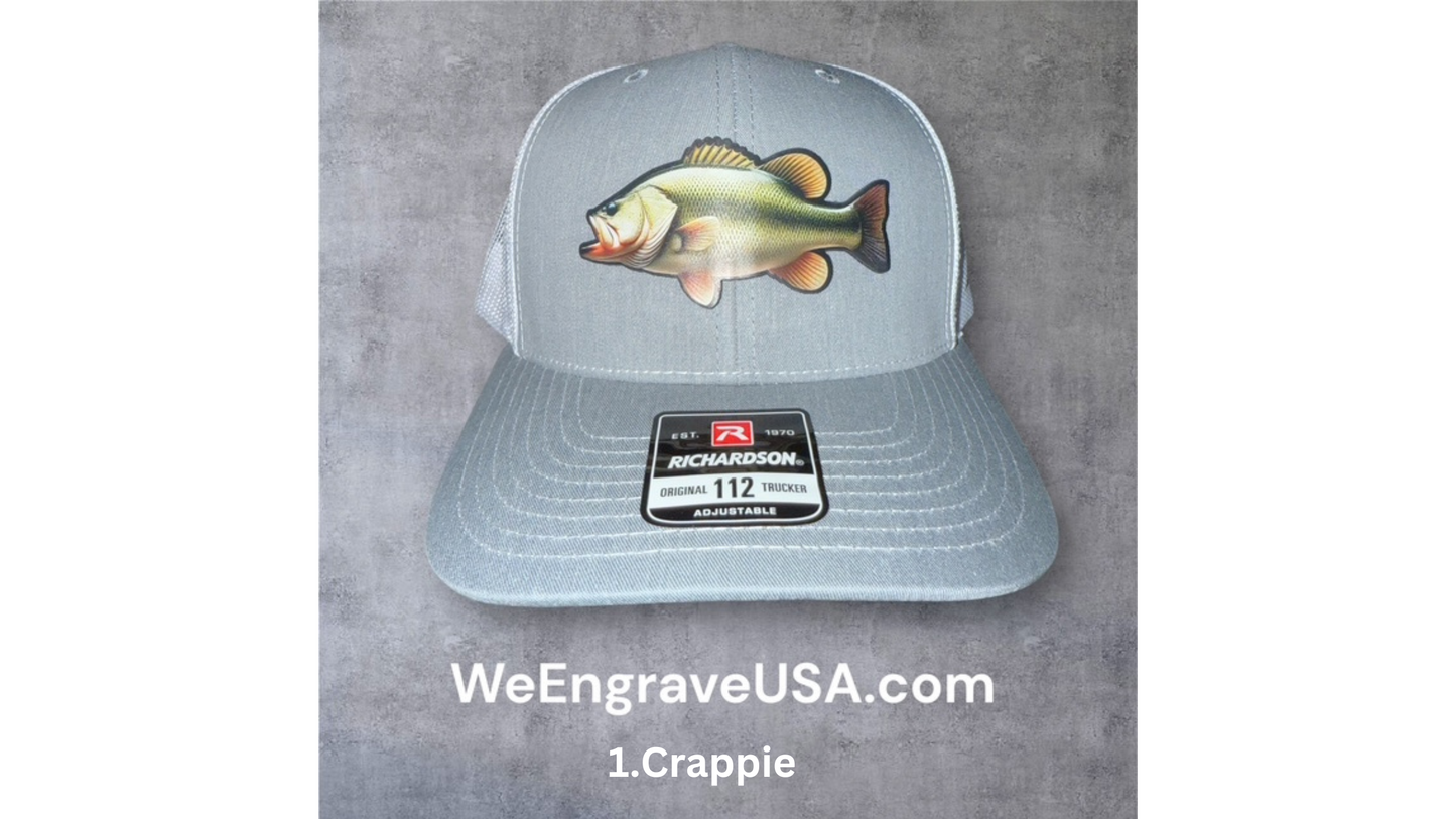 Fish hats, Fishing Hat Patch with any Hat - Fishing Event