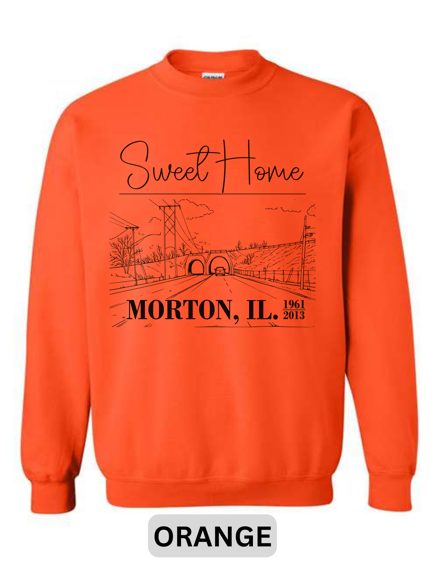 Morton's old tunnels design - Pre-Order will open Monday, OCTOBER 20TH Preorders ONLY- Crewneck sweater
