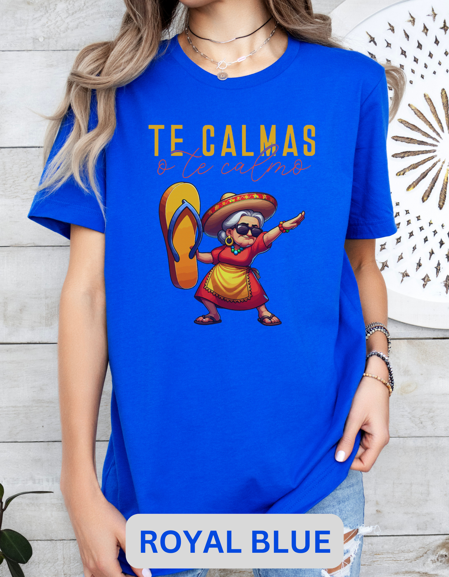 Te Calmas O Te Calmo funny Spanish t-shirt 4XL-5XL $23