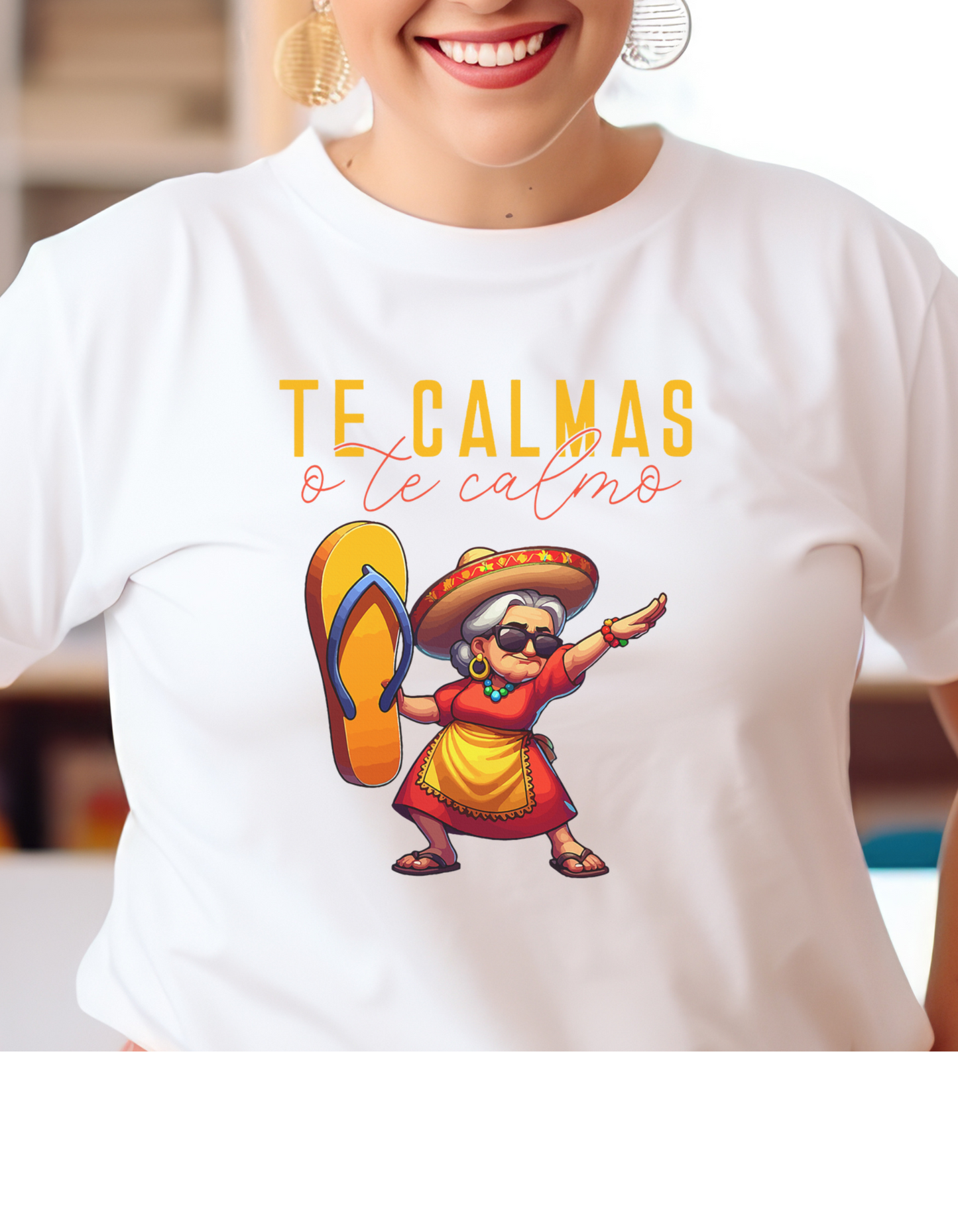Te Calmas O Te Calmo funny Spanish t-shirt 4XL-5XL $23