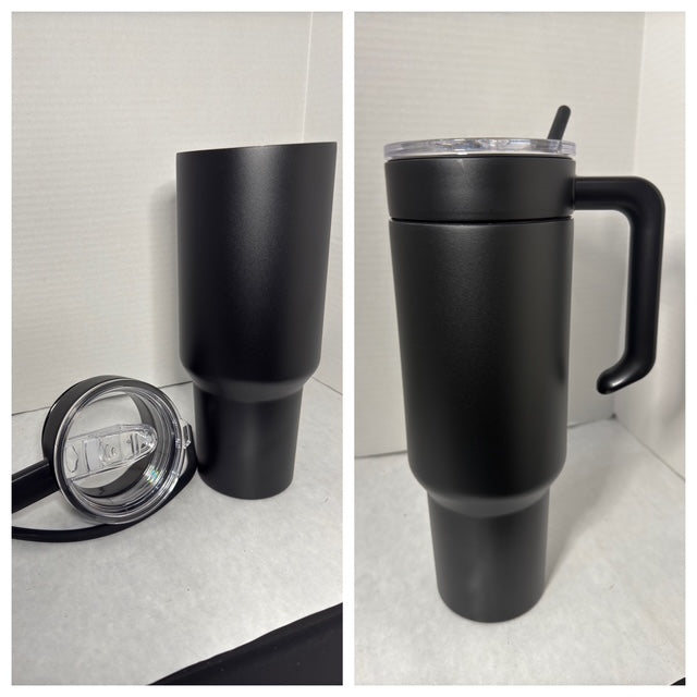 Tumbler 40 oz Beach ready with engraved design