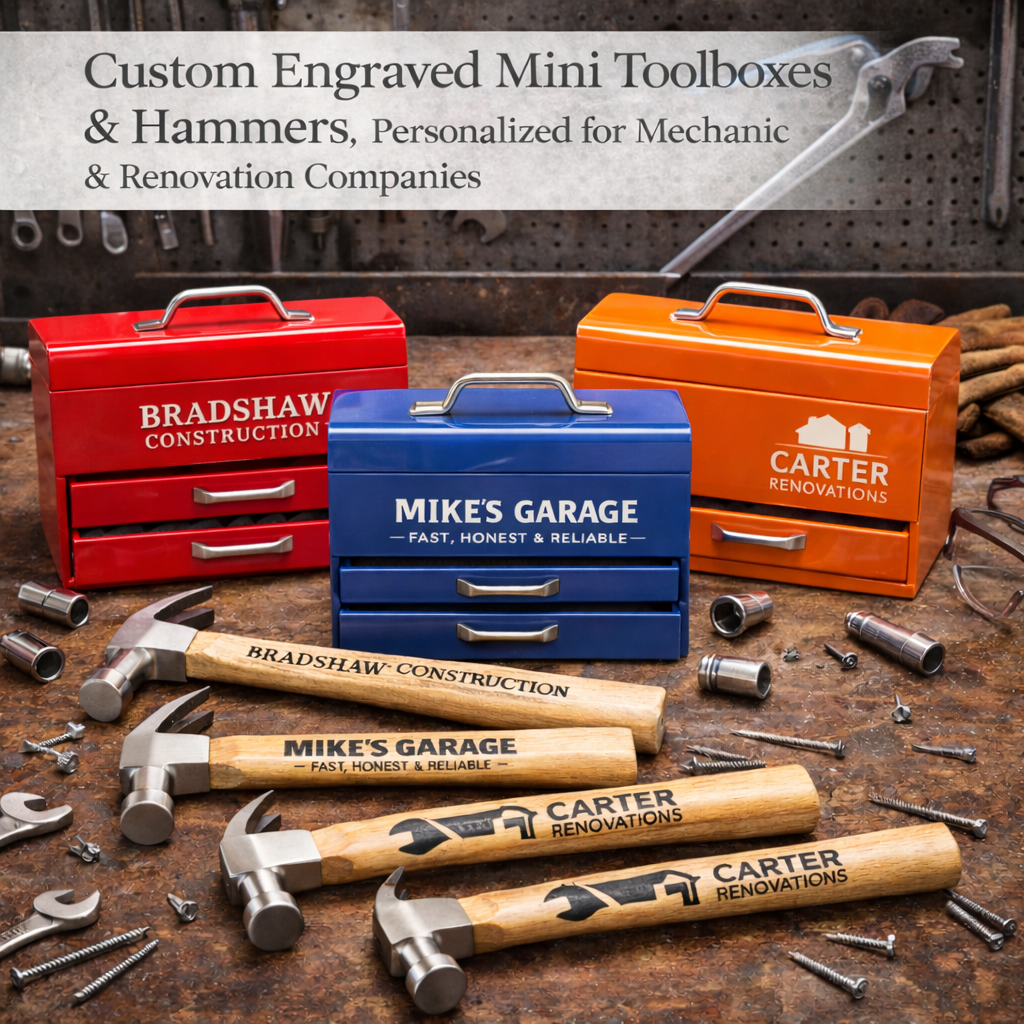 Custom Engraved Toolboxes - Personalized Gifts - WeEngrave USA