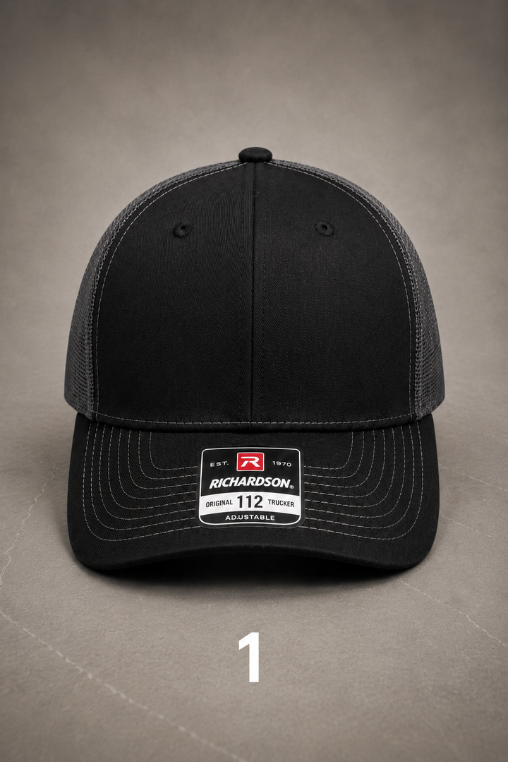 Custom Engraved Patch Trucker Hats – Father&