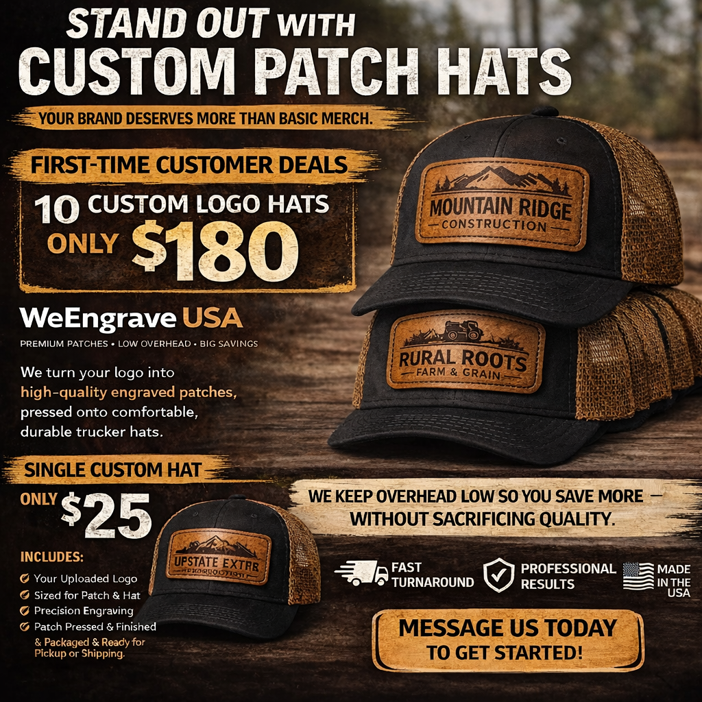 First-Time Customer Deal - 10 Hats