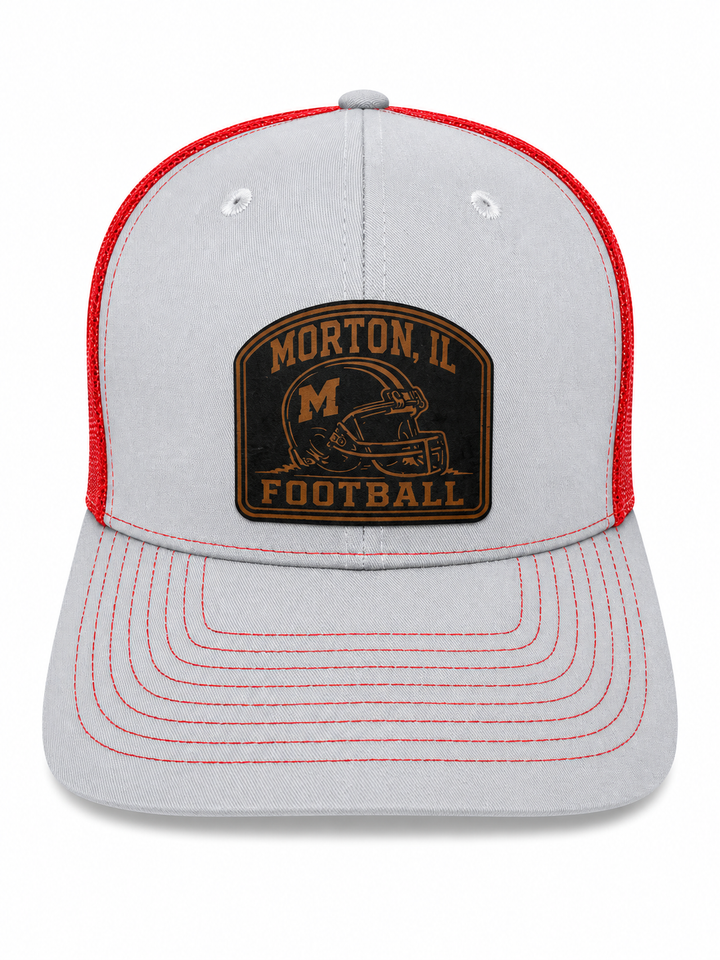 Morton, IL Football Hat Patch