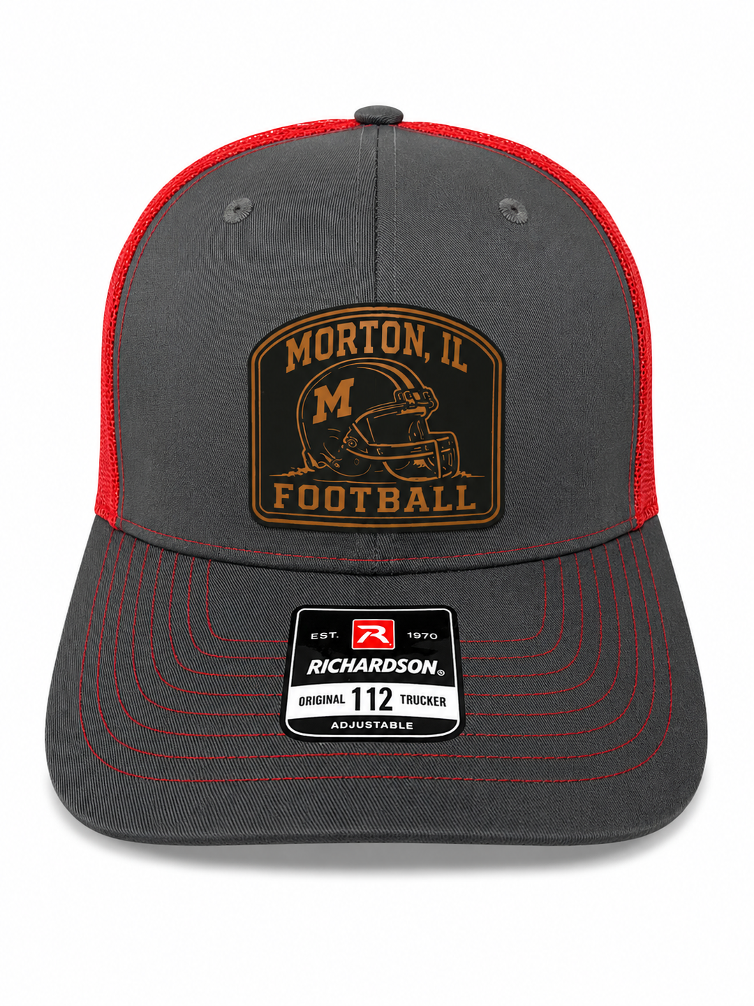 Morton, IL Football Hat Patch