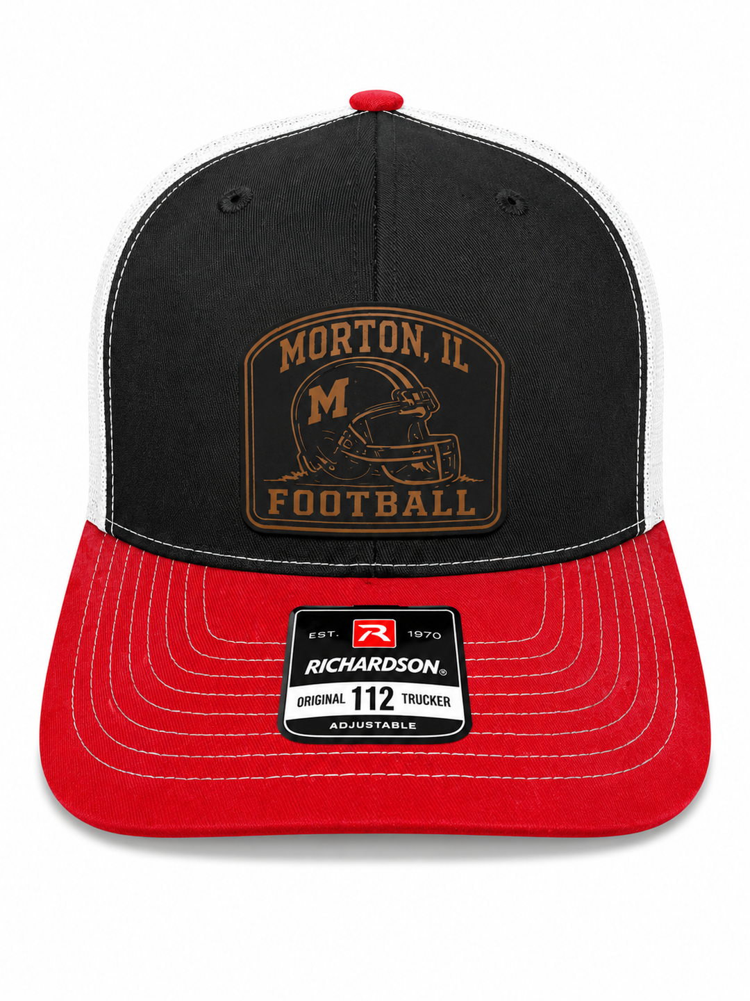 Morton, IL Football Hat Patch