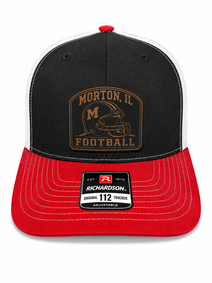 Morton, IL Football Hat Patch