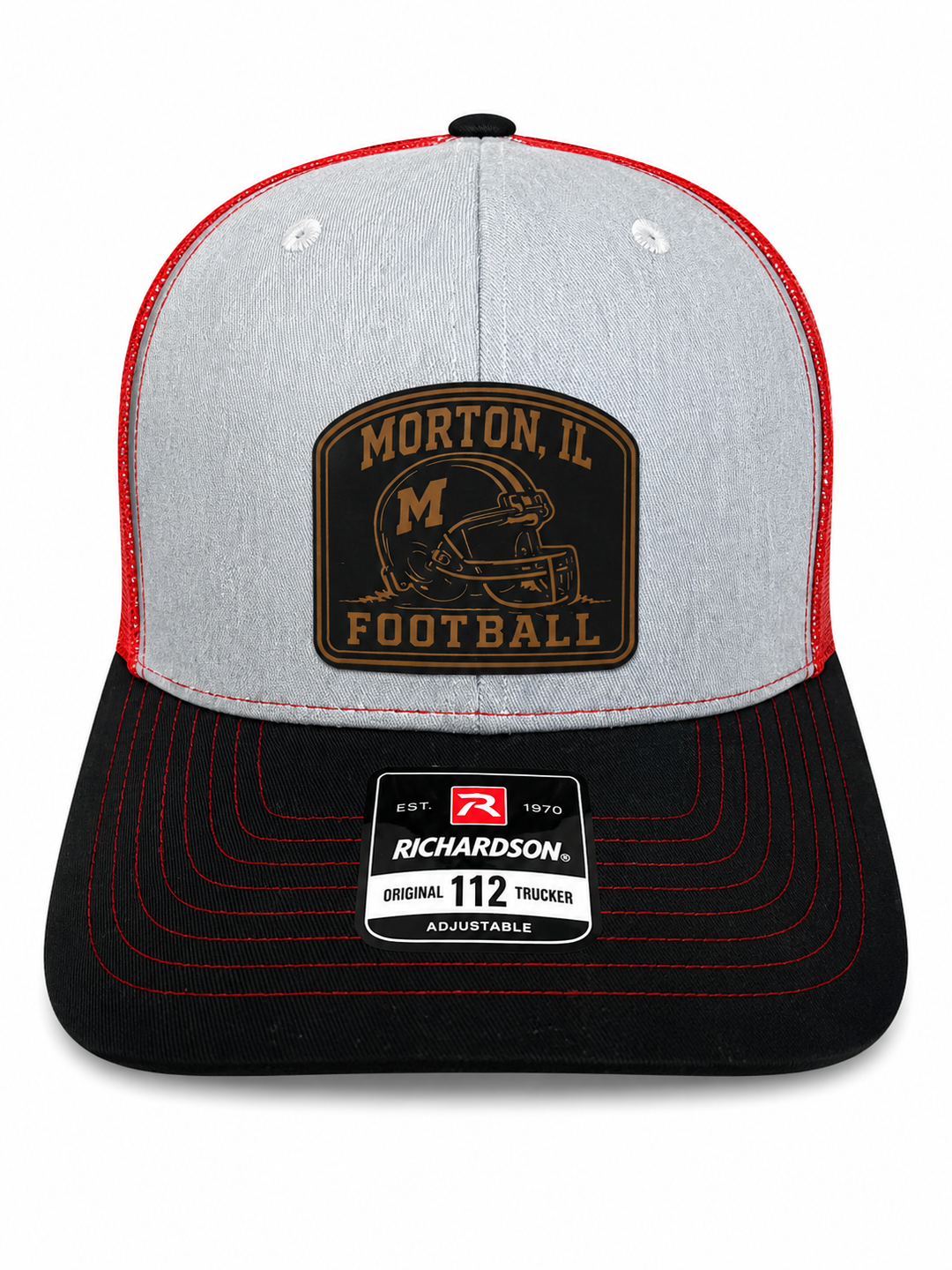 Morton, IL Football Hat Patch