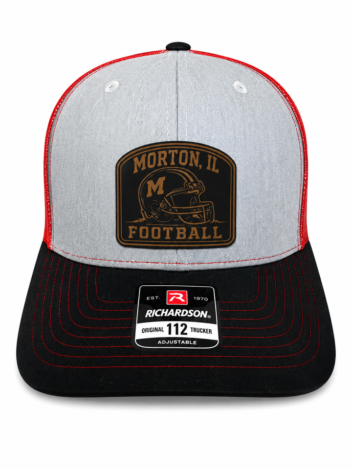 Morton, IL Football Hat Patch