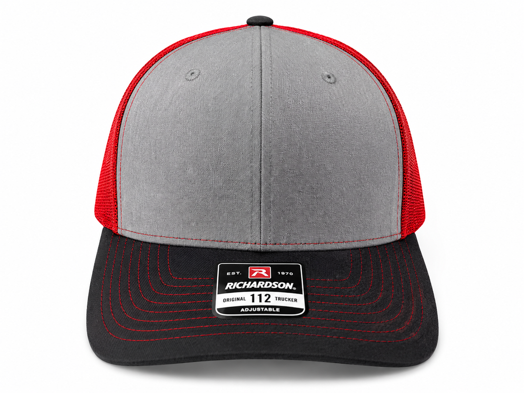 Custom Football Leather Patch Hat — Upload Your Own Design
