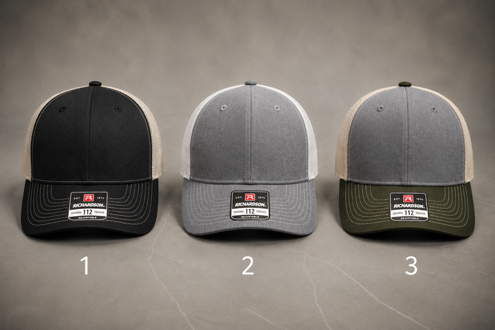 Custom Engraved Patch Trucker Hats – Father&
