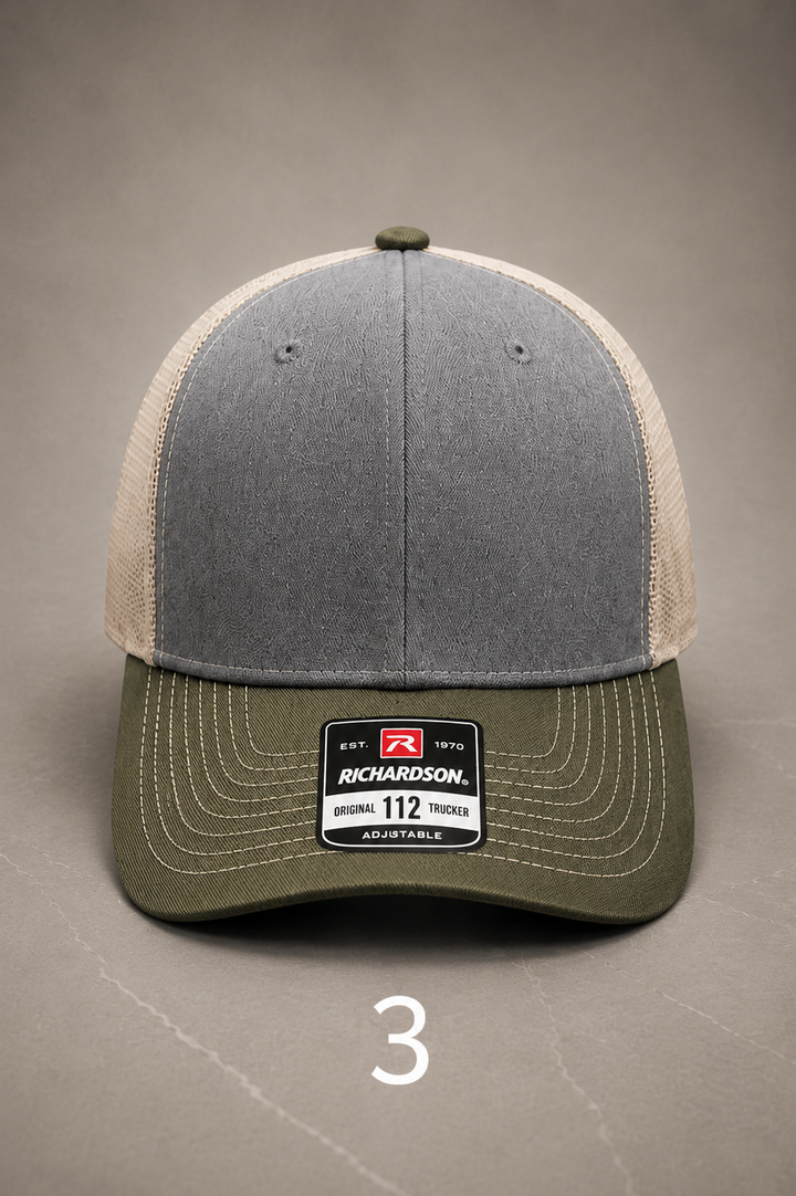Custom Engraved Patch Trucker Hats – Father&