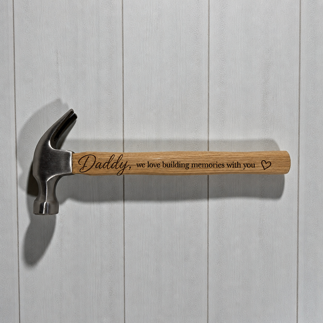 Personalized Engraved Hammer | Custom Name &amp; Logo Gift