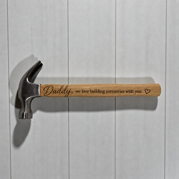 Personalized Engraved Hammer | Custom Name &amp; Logo Gift