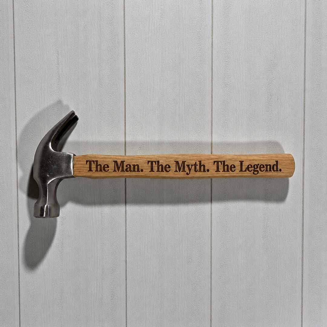Personalized Engraved Hammer | Custom Name &amp; Logo Gift