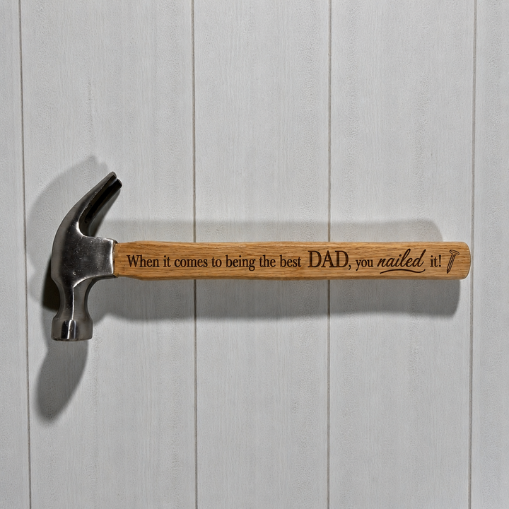 Personalized Engraved Hammer | Custom Name &amp; Logo Gift