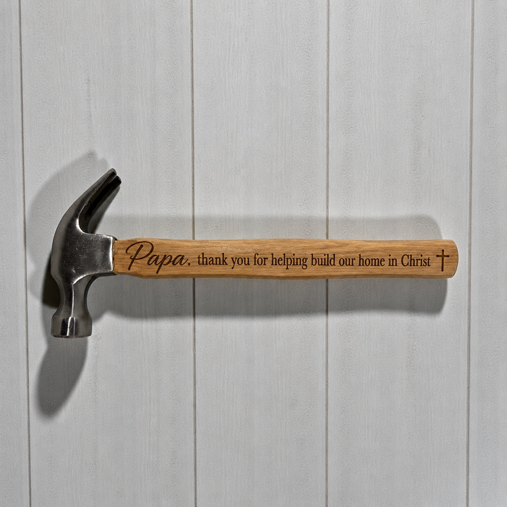 Personalized Engraved Hammer | Custom Name &amp; Logo Gift