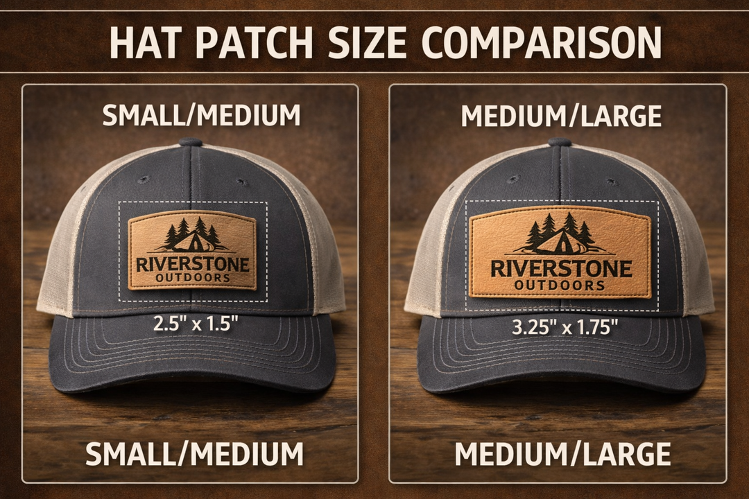 Small Town USA Customized Hat Patches