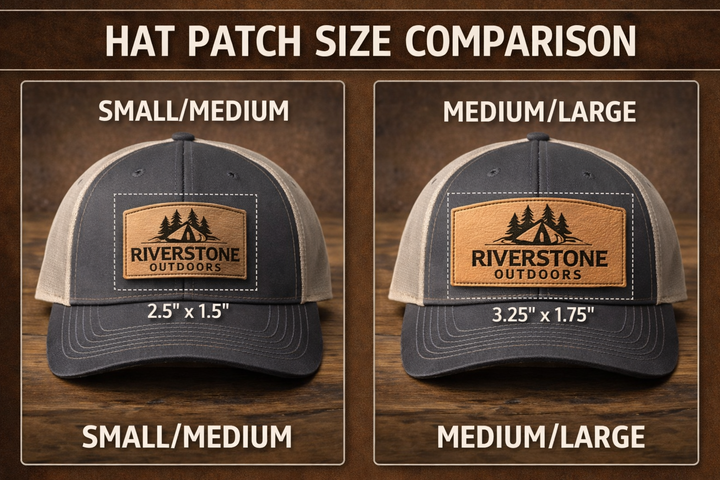 Small Town USA Customized Hat Patches