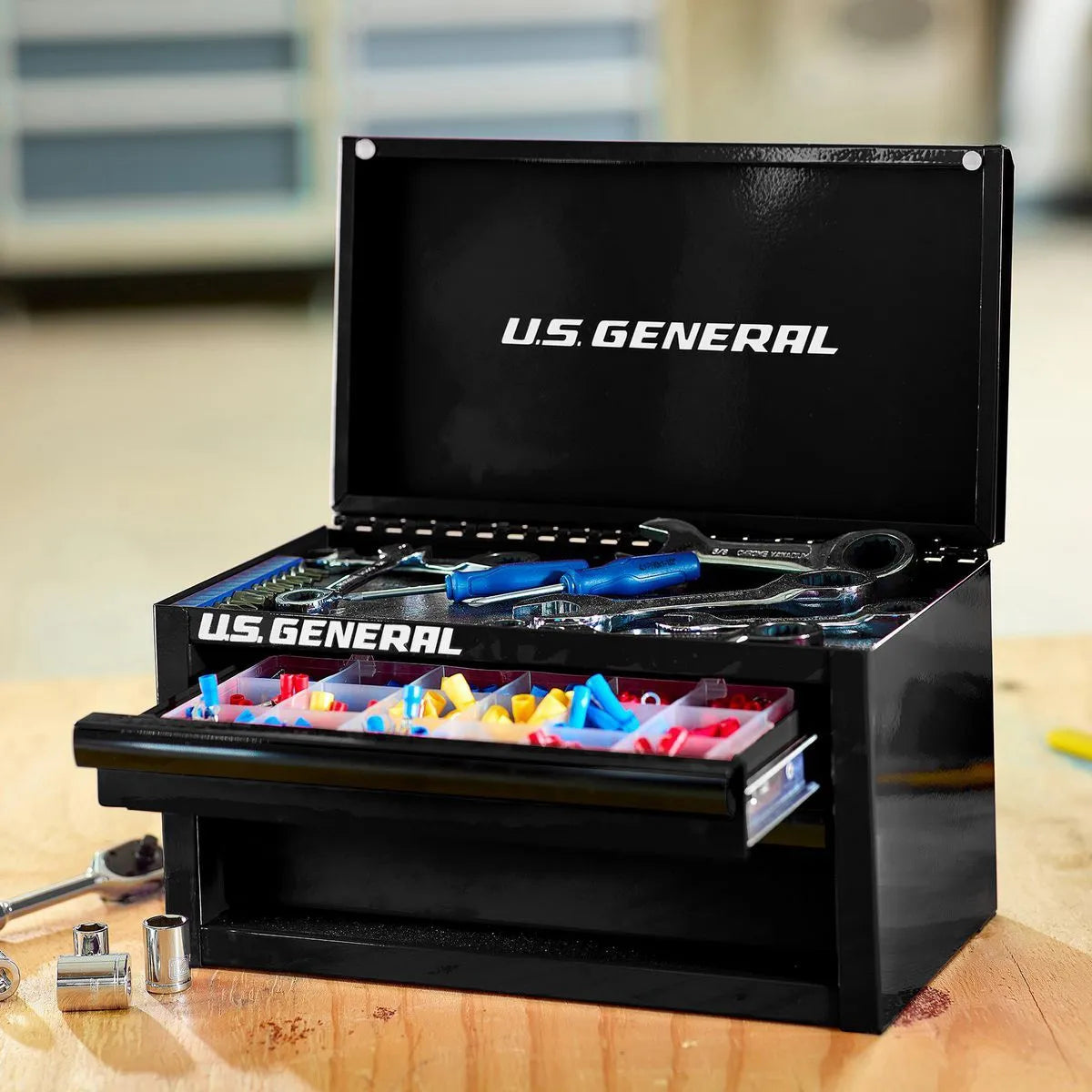 Mini Steel Toolbox Engraved with Custom design or Logo