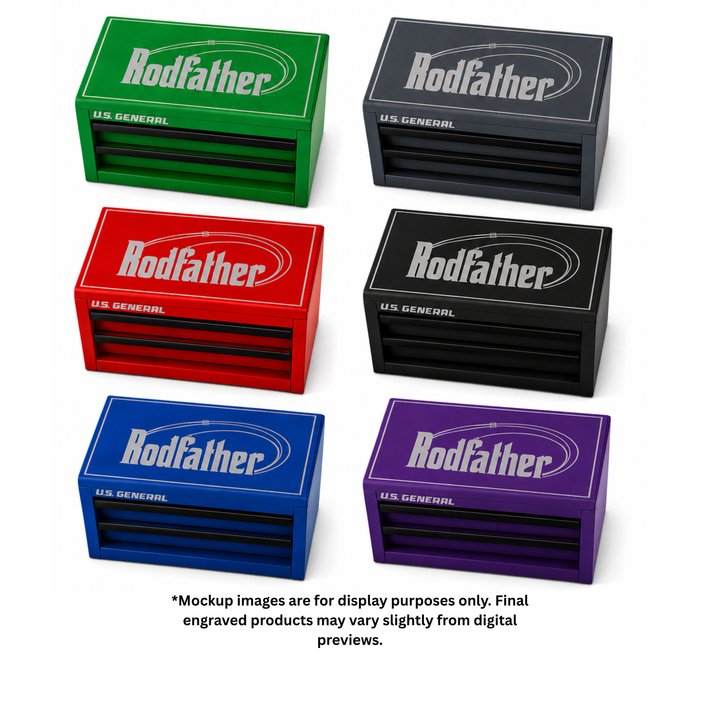 Personalized Engraved Mini Steel Toolbox – Custom Logo &amp; Name Gift