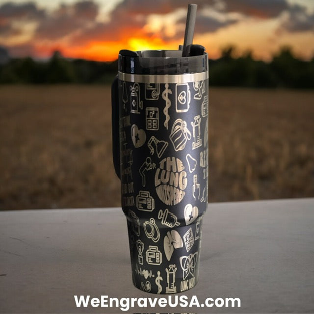Respiratory Therapist - RRT - Engraved Tumbler 30 OZ
