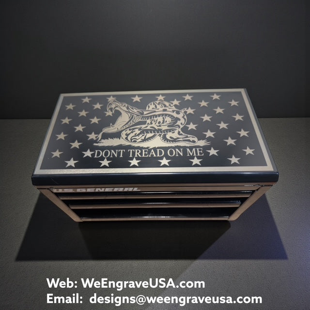 Personalized Engraved Mini Steel Toolbox – Custom Logo &amp; Name Gift