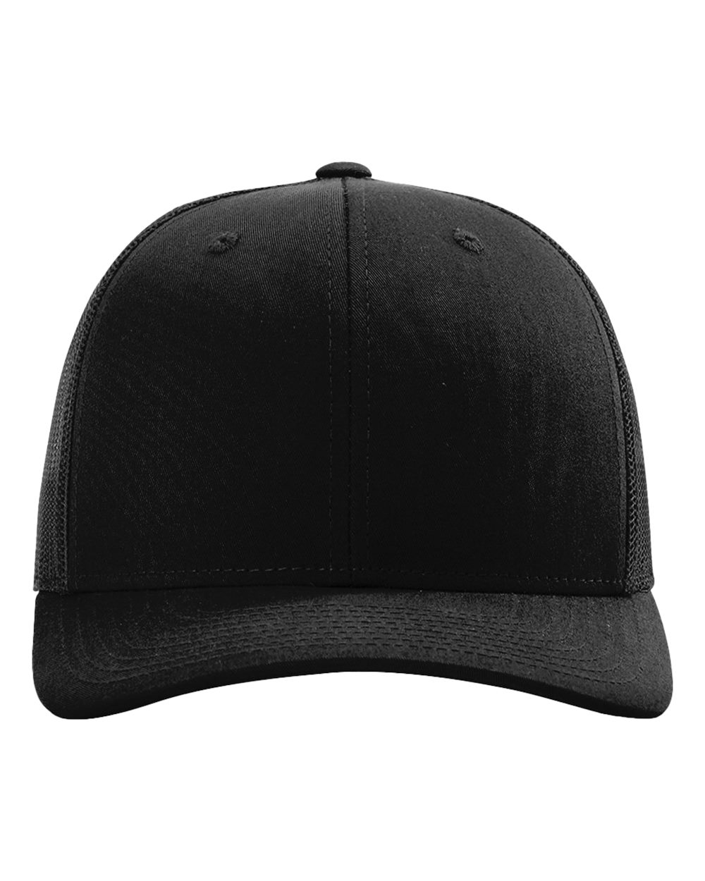 Richardson 112 Trucker Hat - Black