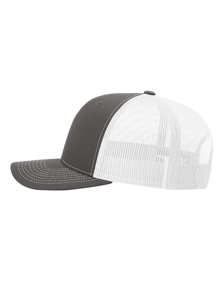 Richardson 112 Trucker Hat - Charcoal Grey/White