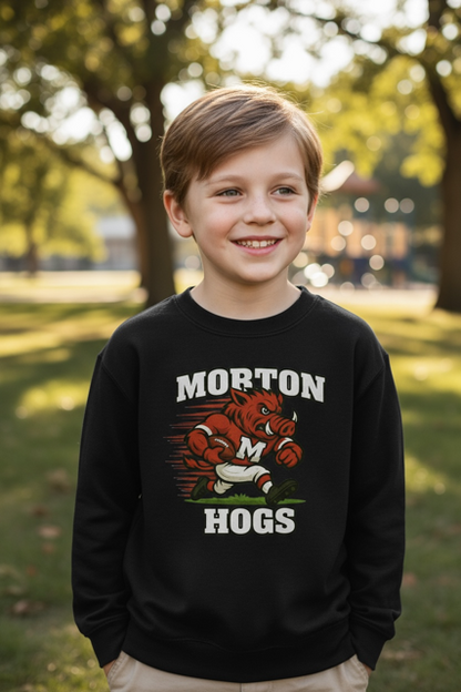 Youth Crewneck Sweaters Morton Hog Merch