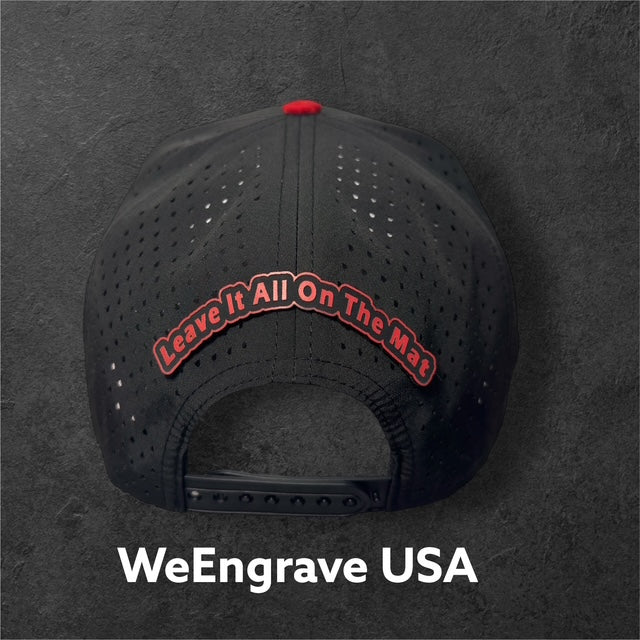 Morton Wrestling - Rope Hat with Custom hat patch