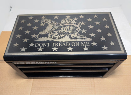 Mini Steel Toolbox Engraved with Custom design or Logo