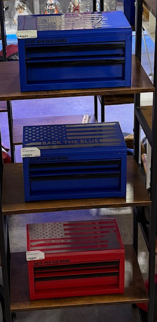 Mini Steel Toolbox Engraved with Custom design or Logo