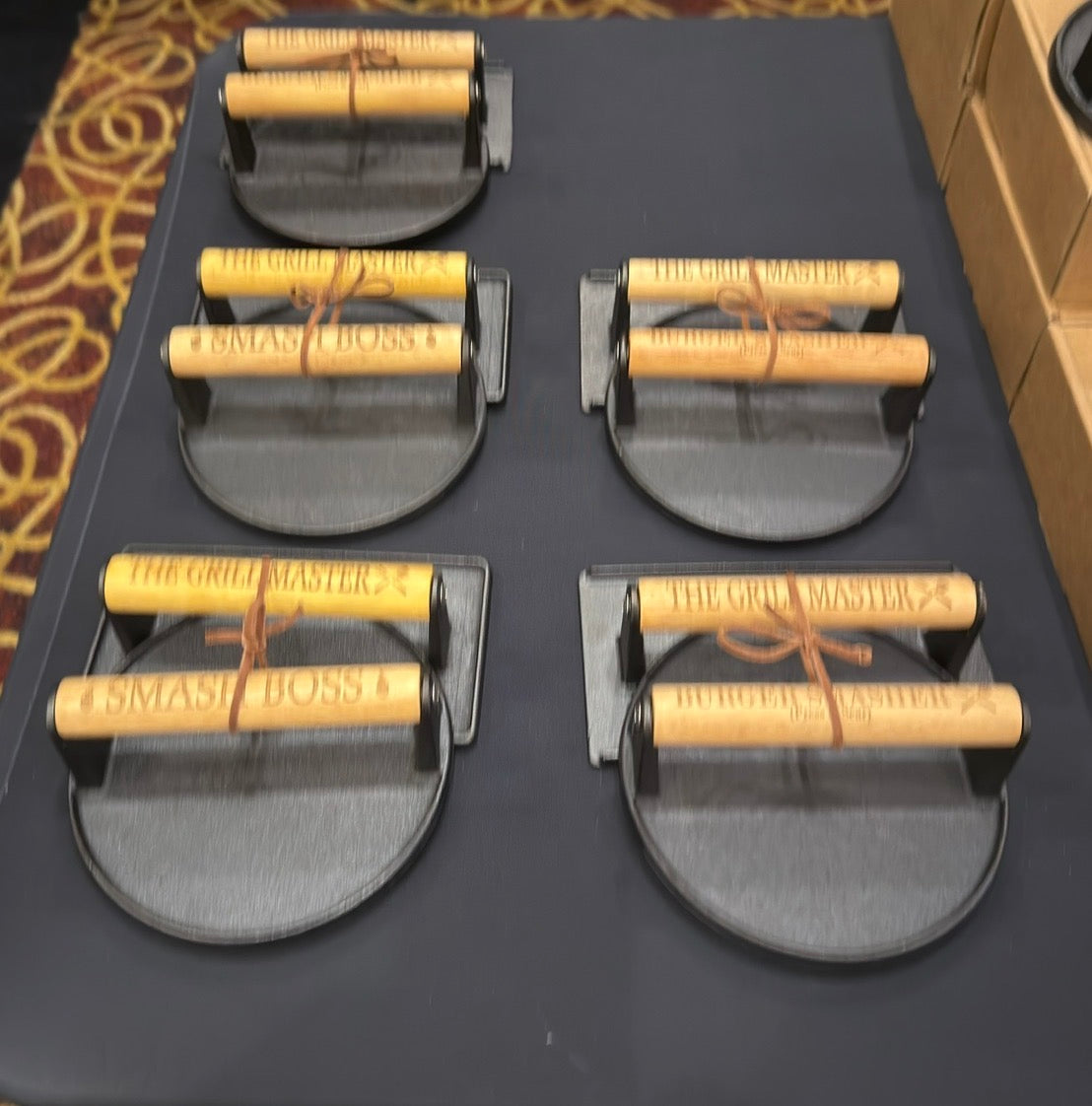 Smash Burger Set - Already engraved set