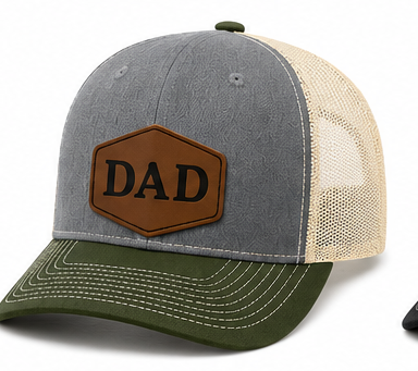 Custom Engraved Patch Trucker Hats – Father&